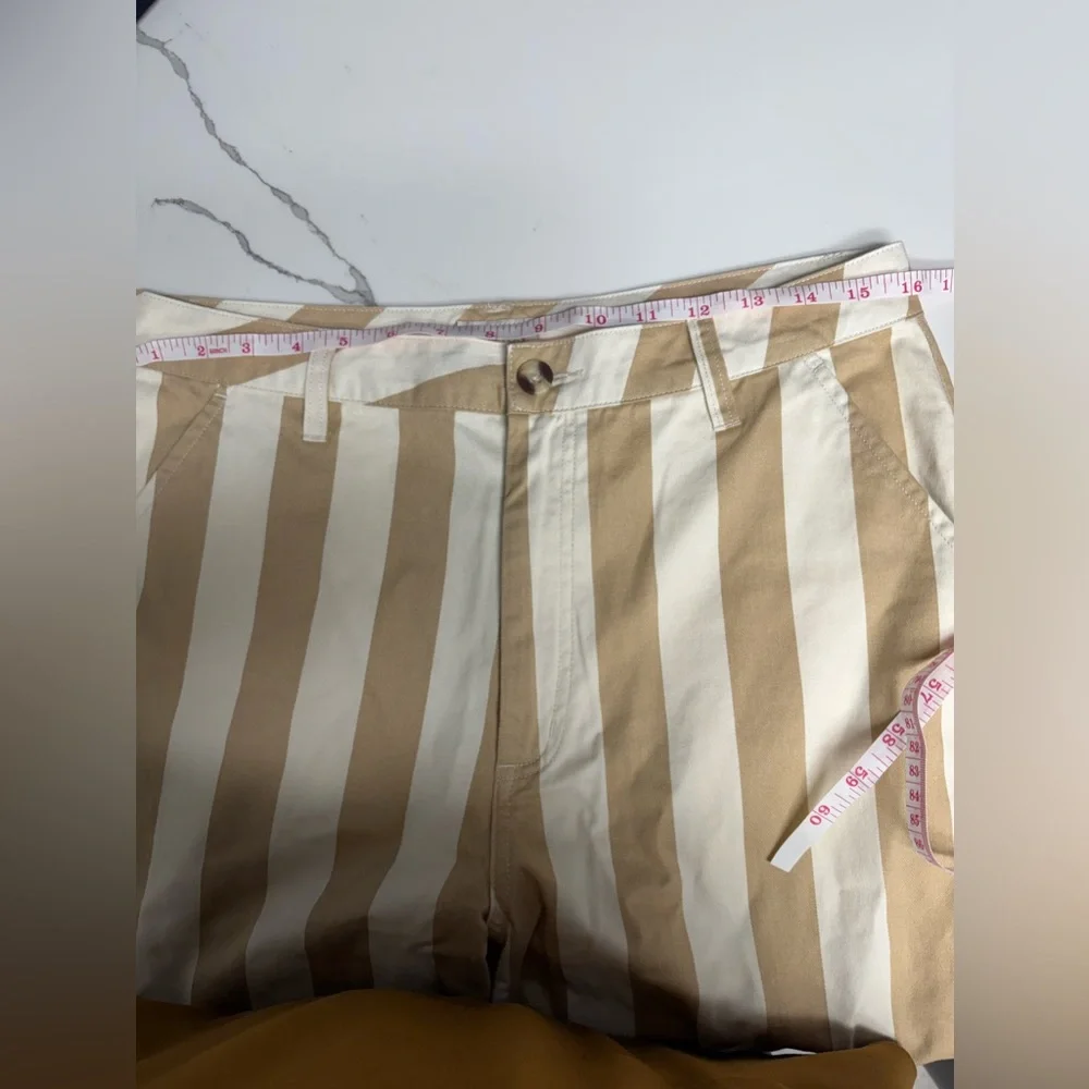 NWOT Brixton Victory wide leg pants in sand - Picture 5 of 9